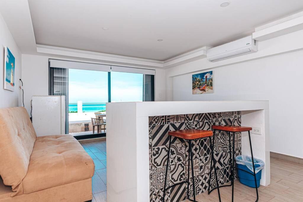 Villas Marlin 108, A Pie De Playa, Albercas, Jacuzi, Ubicacion Inmejorable Cancún Esterno foto