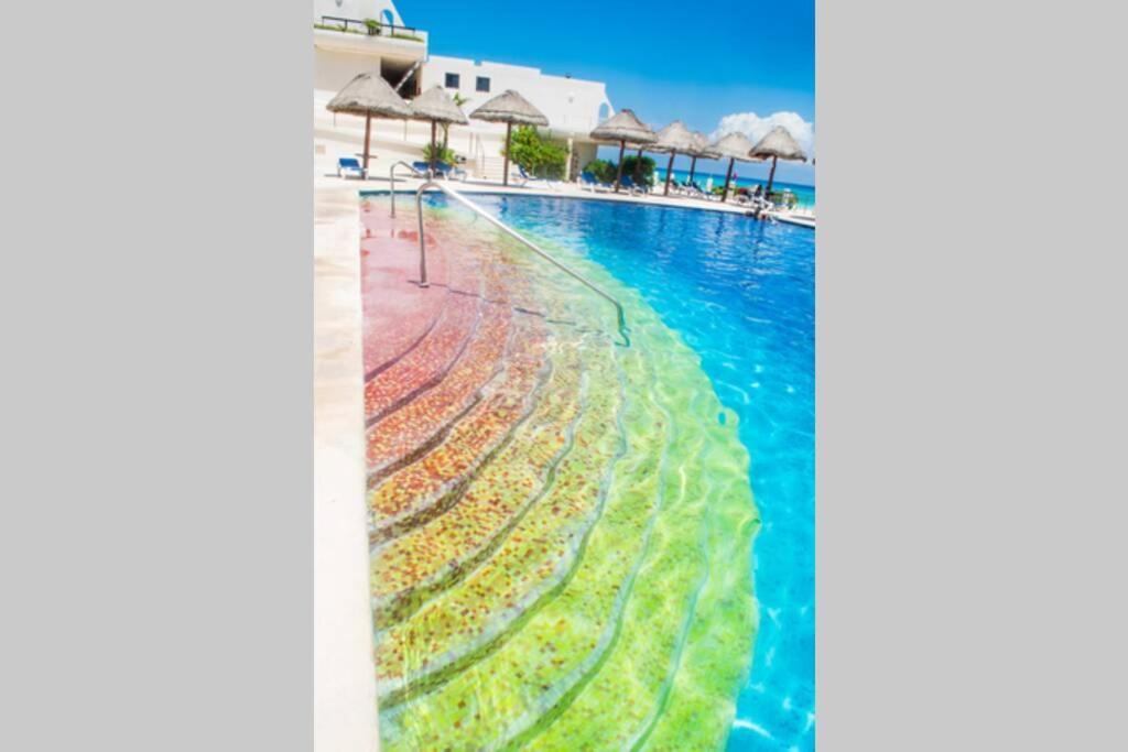 Villas Marlin 108, A Pie De Playa, Albercas, Jacuzi, Ubicacion Inmejorable Cancún Esterno foto