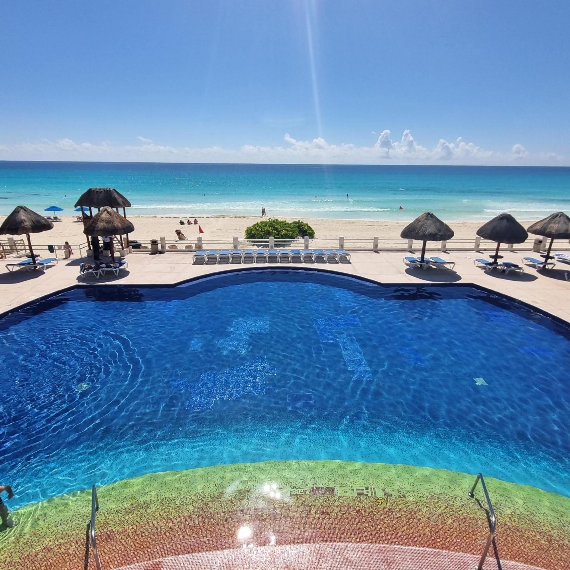 Villas Marlin 108, A Pie De Playa, Albercas, Jacuzi, Ubicacion Inmejorable Cancún Esterno foto